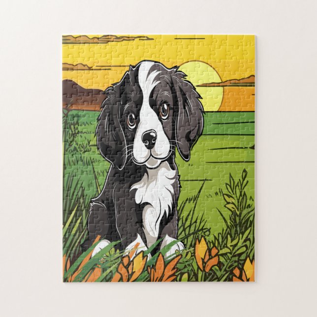 Cocker Spaniel dog Jigsaw Puzzle (Vertical)