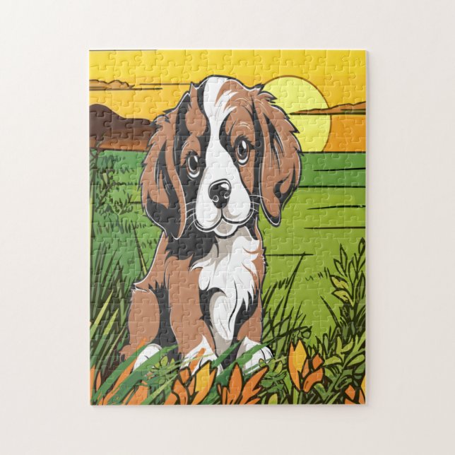 Cocker Spaniel dog Jigsaw Puzzle (Vertical)