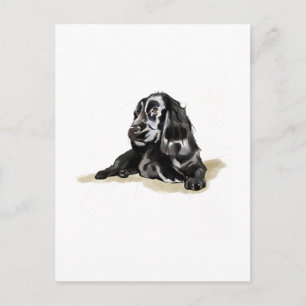 Cocker Spaniel Dog Lover Postcard Gift