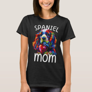 Cocker Spaniel Dog Lovers Cocker Spaniel Mom T-Shirt