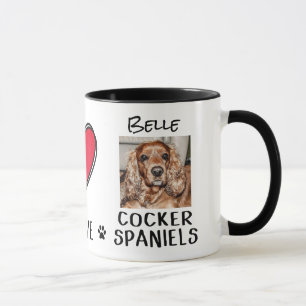 Cocker Spaniel Dog Lovers Mug