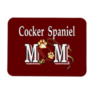 Cocker Spaniel Dog Mom Magnet