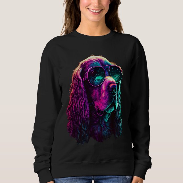Cocker Spaniel Dogs Cocker Spaniels  1 Sweatshirt (Front)