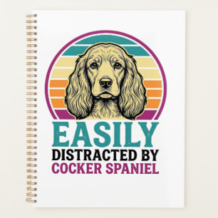 Cocker Spaniel Facilement Distrait Vintage Chemise