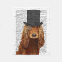 Cocker Spaniel, Formal Hound and Hat