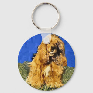 Cocker Spaniel Gifts Keychain
