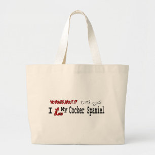 Cocker Spaniel Gifts Large Tote Bag