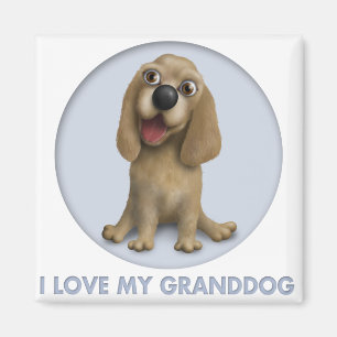Cocker Spaniel Granddog Magnet