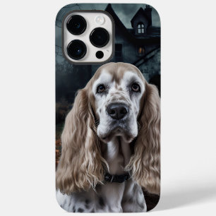 Cocker Spaniel Halloween Scary Case-Mate iPhone 14 Pro Max Case