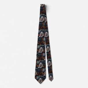 Cocker Spaniel Halloween Scary Tie
