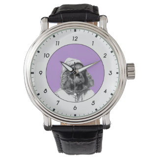Cocker Spaniel in Rain Coat (Sumire) M1 Watch