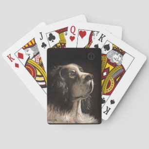 cocker spaniel iphone case  playing cards