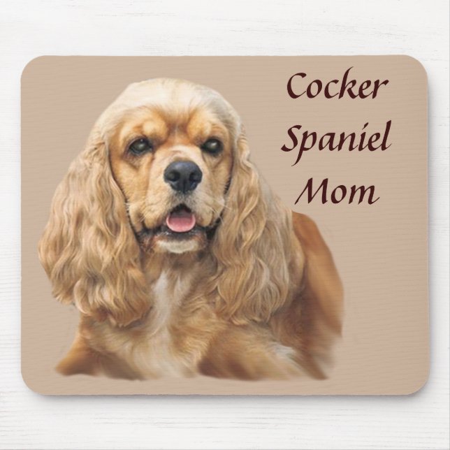 Cocker Spaniel Just Adorable Mousepad (Front)