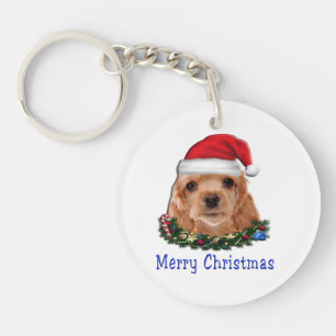 Cocker spaniel  keychain