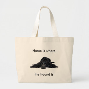 Cocker Spaniel Large Tote Bag