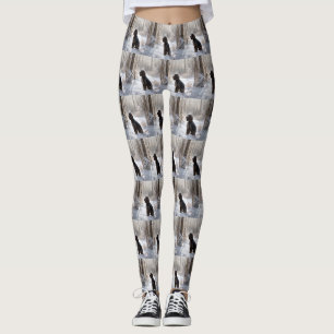 Cocker Spaniel Let It Snow Christmas Leggings