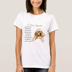 Cocker Spaniel Lovers Gifts T-Shirt
