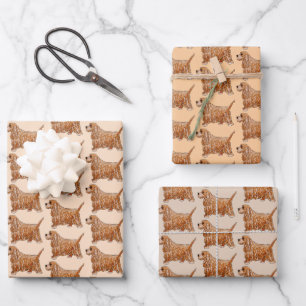 Cocker Spaniel lovers Wrapping Paper Sheet