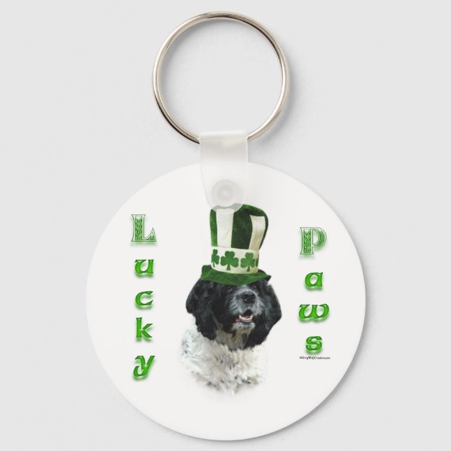 Cocker Spaniel Lucky Paws Keychain (Front)