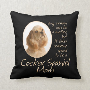 Cocker Spaniel Maman Coussin