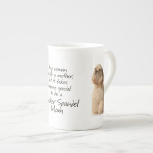 Cocker Spaniel Mom Bone China Mug