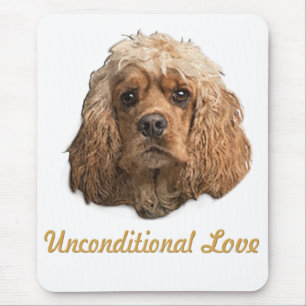 Cocker spaniel mouse pad