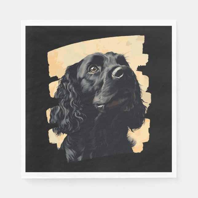 Cocker Spaniel  Napkin (Front)