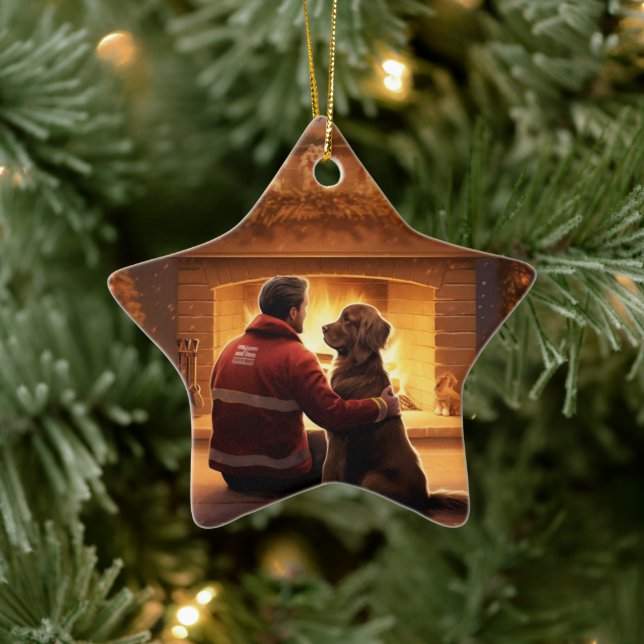 Cocker Spaniel Ornement de Noël, Animal de Compagn (Arbre)