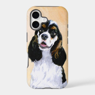 Cocker Spaniel (Parti) Painting - Original Dog Art