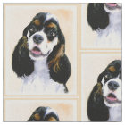Cocker Spaniel (Parti) Painting - Original Dog Art