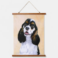 Cocker Spaniel (Parti) Painting - Original Dog Art