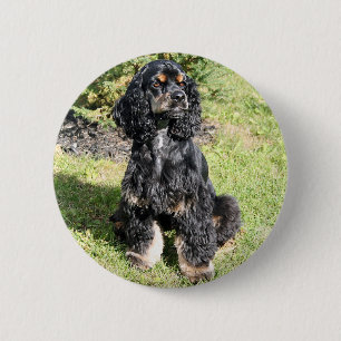 Cocker Spaniel Photo 2 Inch Round Button