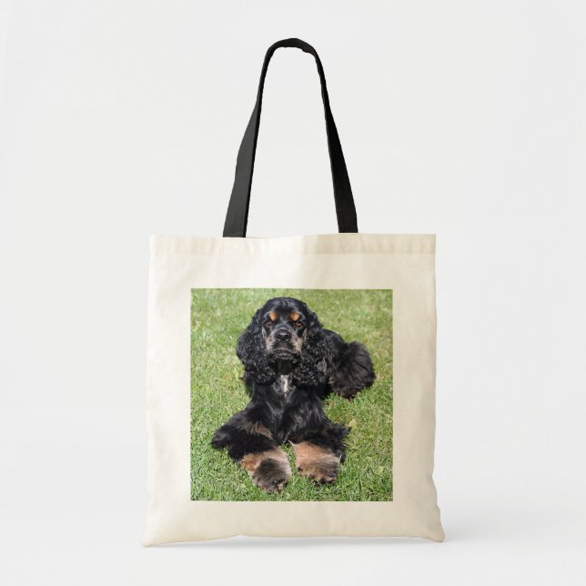 Cocker Spaniel Photo Tote Bag (Front)