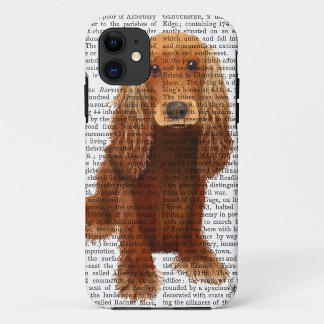 Cocker Spaniel Plain Case-Mate iPhone Case (Back)