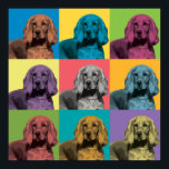 Cocker Spaniel Pop-Art Poster<br><div class="desc">Cocker Spaniel Pop-Art Poster</div>