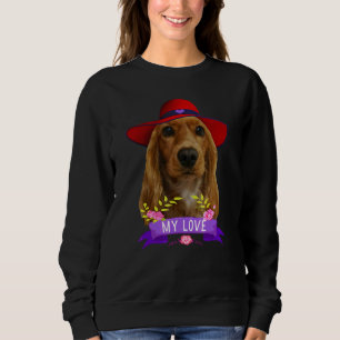Cocker Spaniel Poplove Cocker Spaniels Dad Mom Sweatshirt