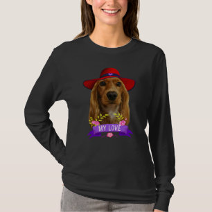 Cocker Spaniel Poplove Cocker Spaniels Dad Mom T-Shirt