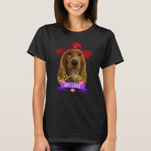Cocker Spaniel Poplove Cocker Spaniels Dad Mom T-Shirt