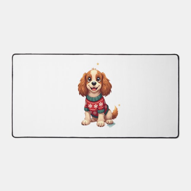 Cocker Spaniel Snowflake chien brillant (Recto)