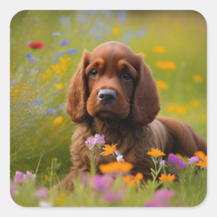 Cocker Spaniel  Square Sticker