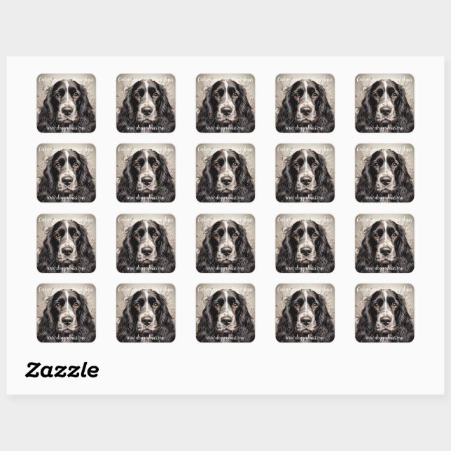 Cocker spaniel Sticker (Sheet)