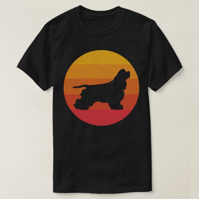 Cocker Spaniel T-Shirt (Design Front)