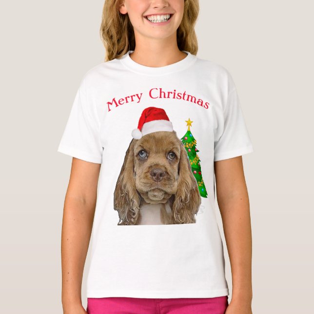 Cocker Spaniel t-shirts (Front)