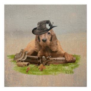 Cocker Spaniel Tapestry Poster