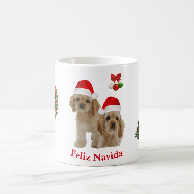 Cocker spaniel tasse à café (Centre)