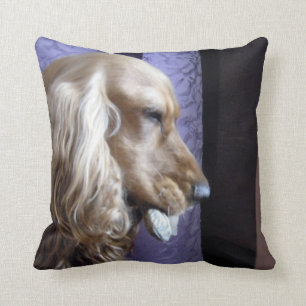 Cocker Spaniel Throw Pillow