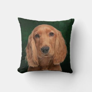 Cocker Spaniel Throw Pillow