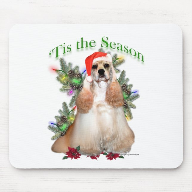 Cocker Spaniel ‘Tis Mouse Pad (Front)