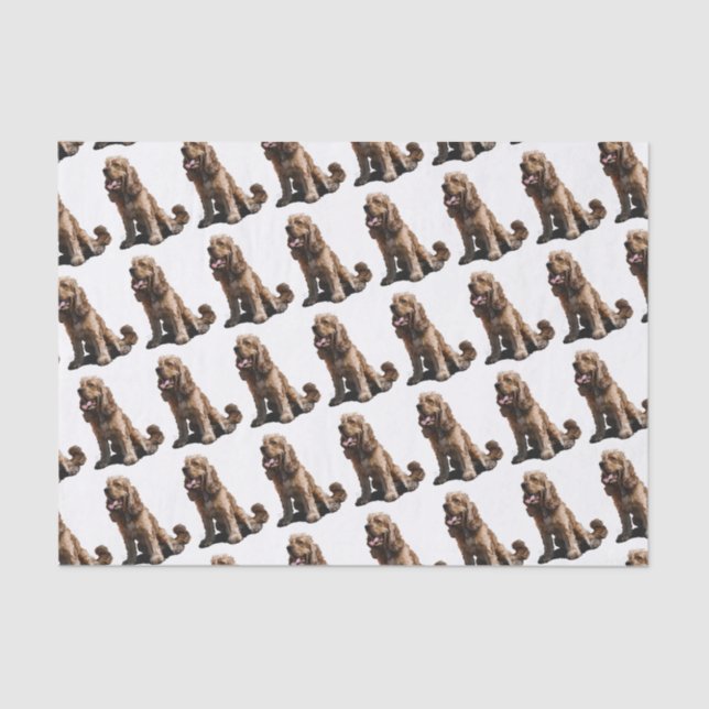 Cocker Spaniel Tissue Paper (Front)