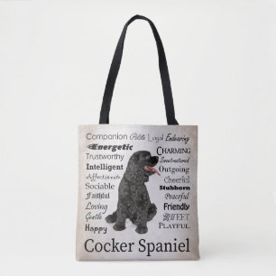 Cocker Spaniel Traits Tote